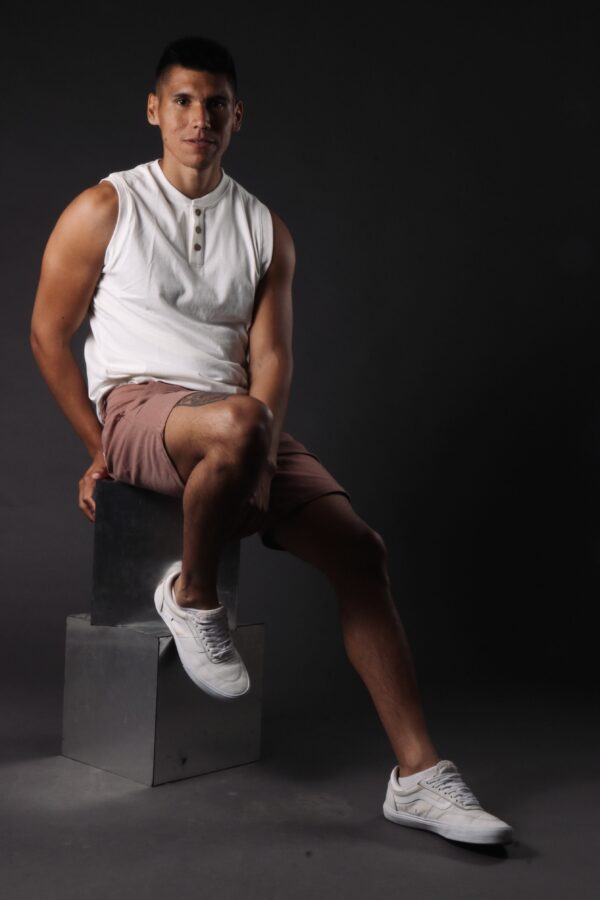 Musculosa Henley Tank