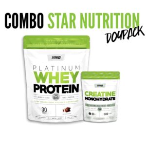 Combo Star Nutrition (Whey Protein 2lb + Creatina 300gr doypack)