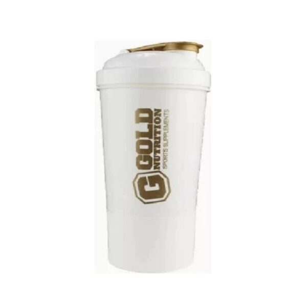 Vaso Shaker Plus 2 en 1 Gold Nutrition