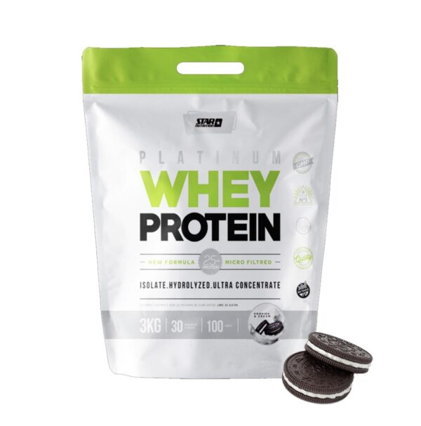 Platinum Whey Protein X 3 Kg Proteína - Star Nutrition