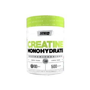 Creatina En Pote Monohidratada Star Nutrition 500g Sin Sabor
